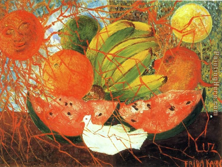 Fruit of Life painting - Frida Kahlo Fruit of Life art painting
